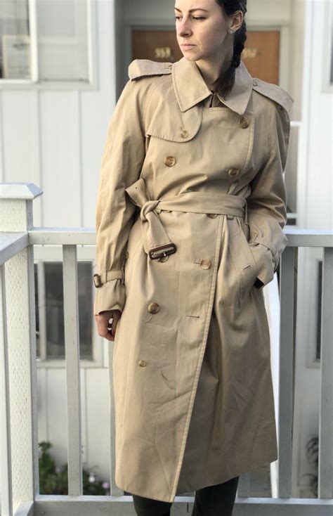 burberry trench coat made in england vintage|Burberry trench coat original.